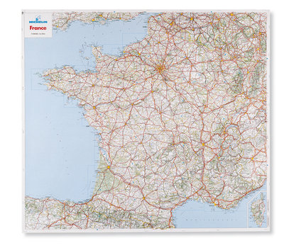 Carte autoroutes france michelin