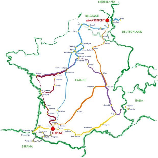 Michelin itinéraire belgique 2014