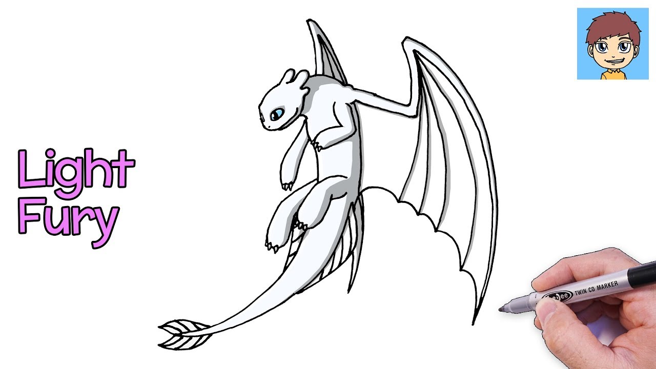 Image de dragon facile a dessiner