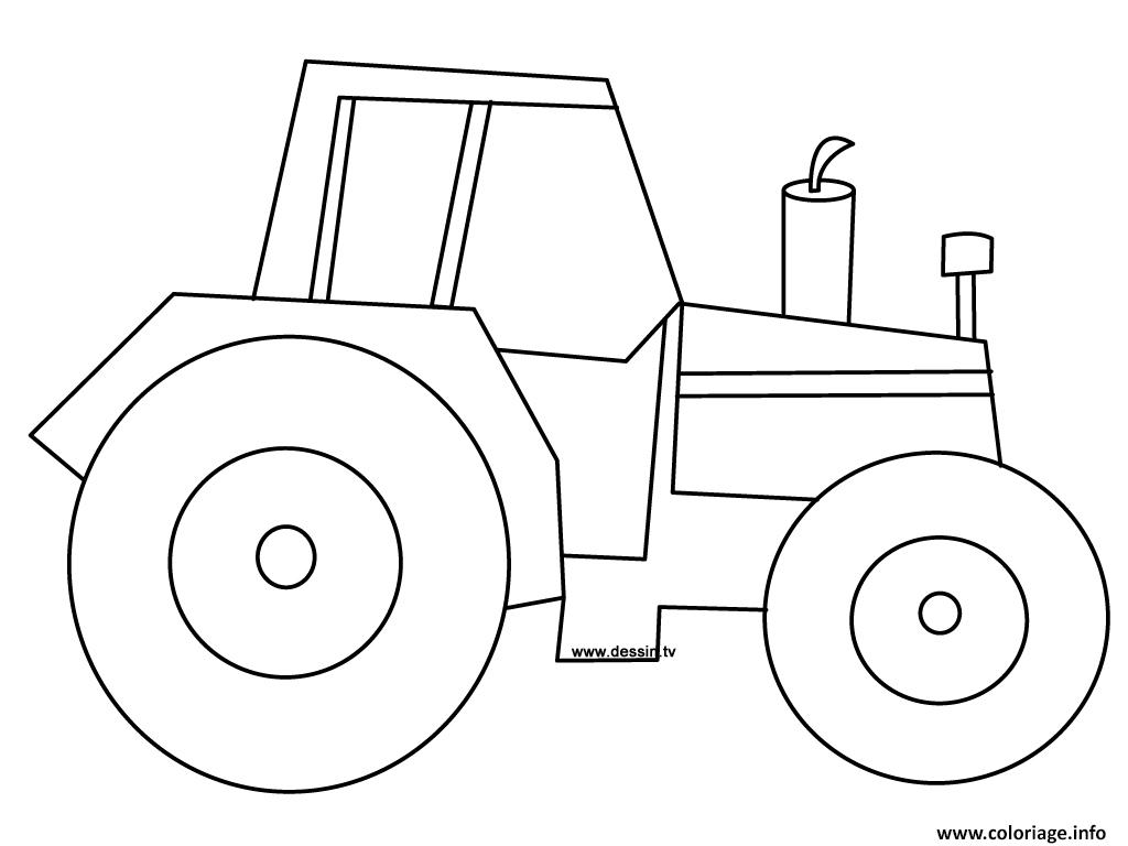 Dessin tracteur