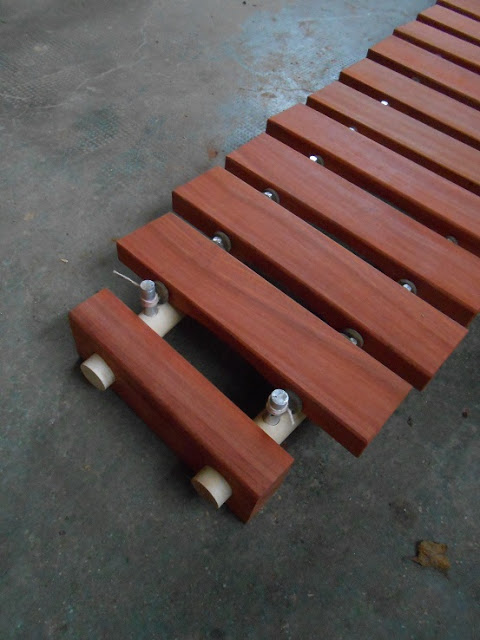 Fabriquer un xylophone en bambou