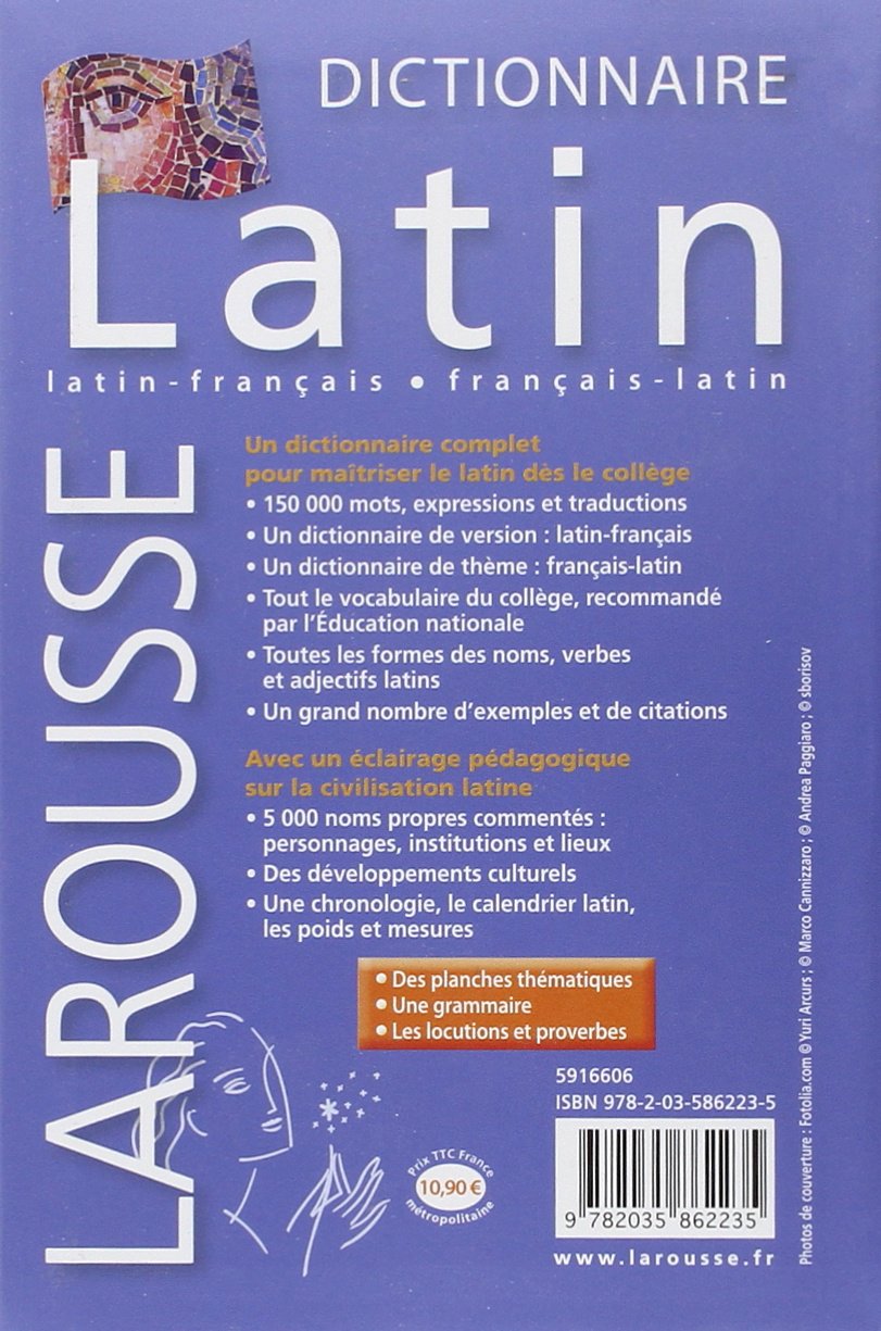 Traduction latin français larousse
