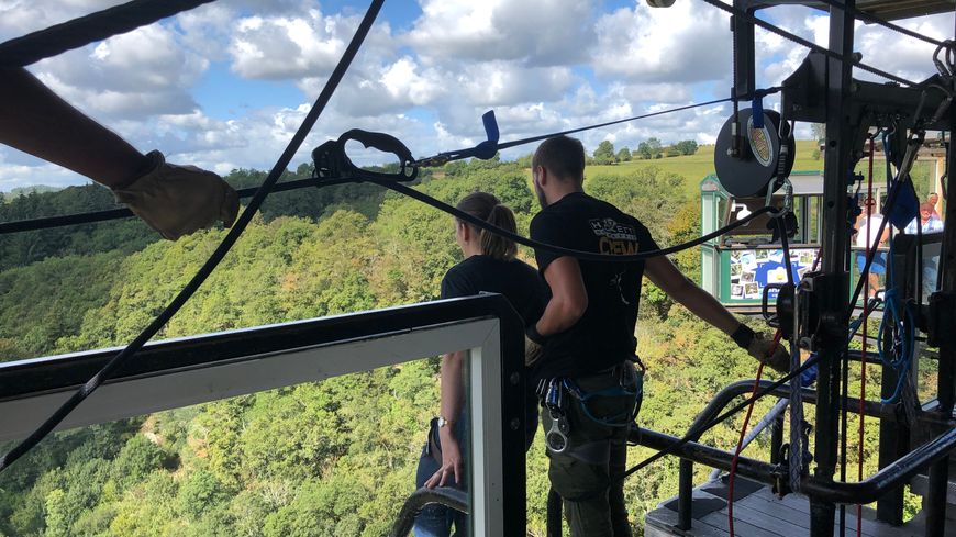 Saut à l'élastique drome ardèche