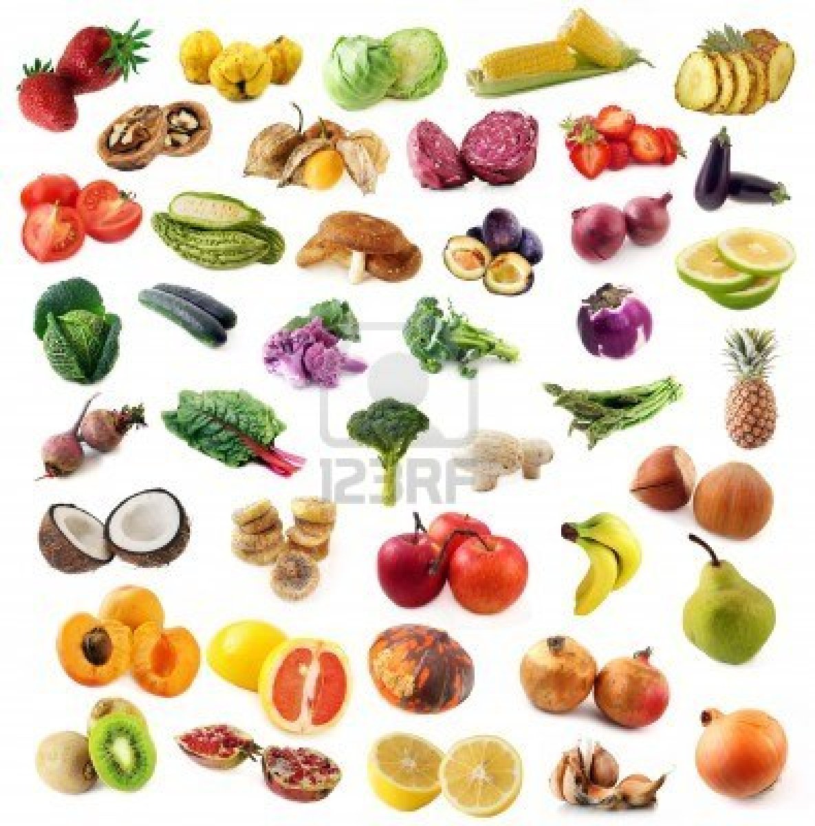Photos de fruits et légumes à imprimer