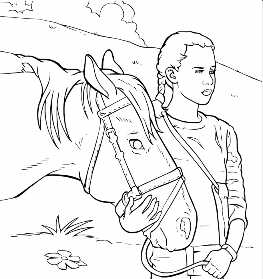 Coloriages grand galop