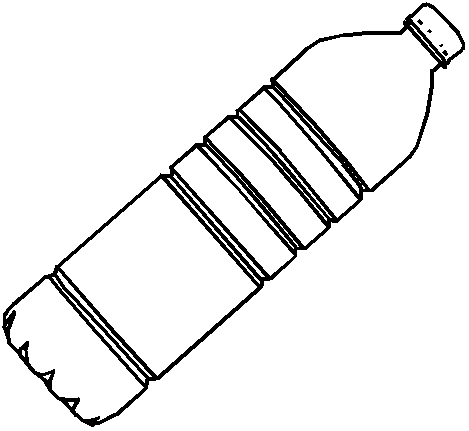 Dessin bouteille plastique