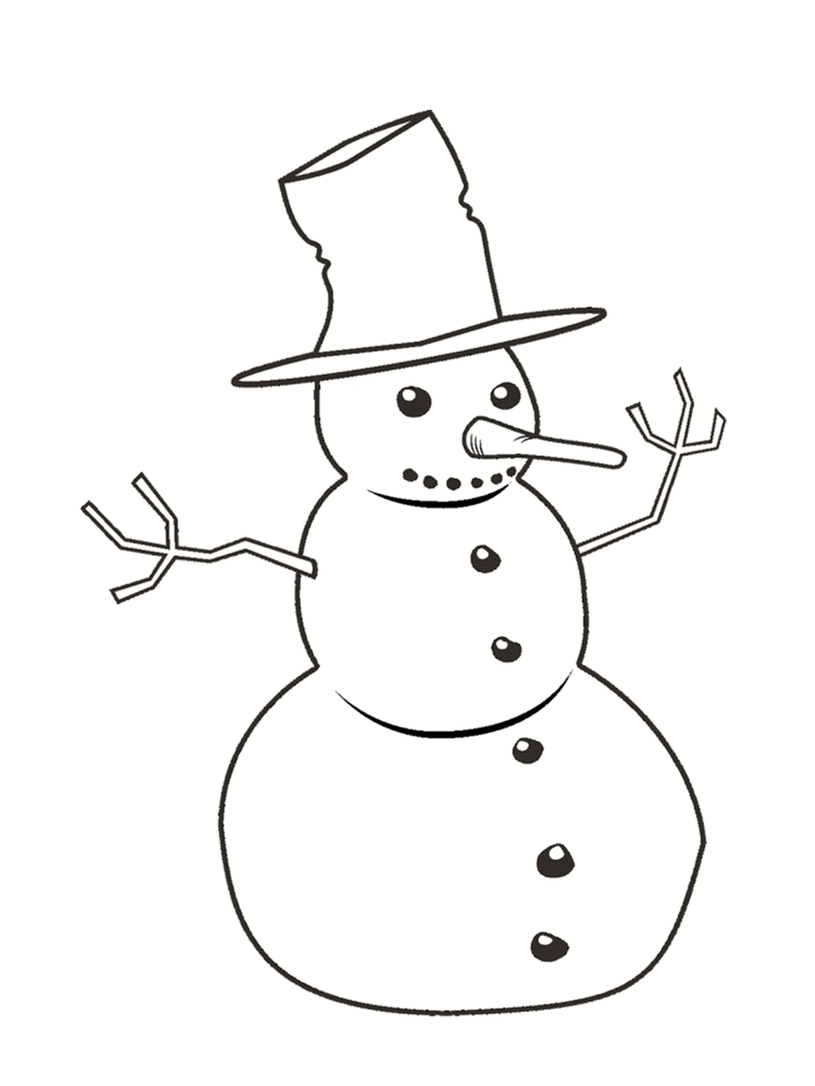 Comment dessiner un bonhomme de neige facilement