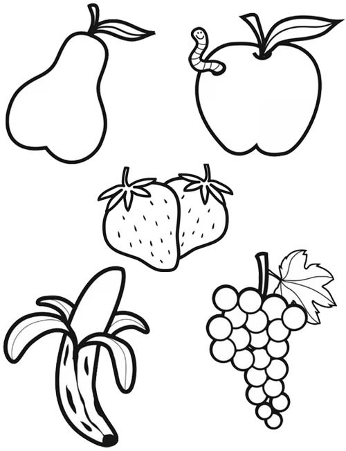 Image de fruit à imprimer