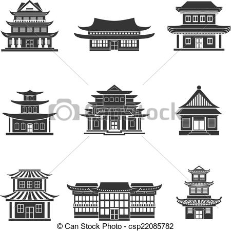 Maison chinoise dessin