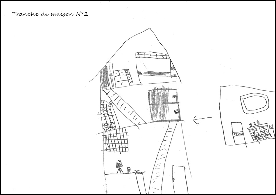 Dessin maison de luxe