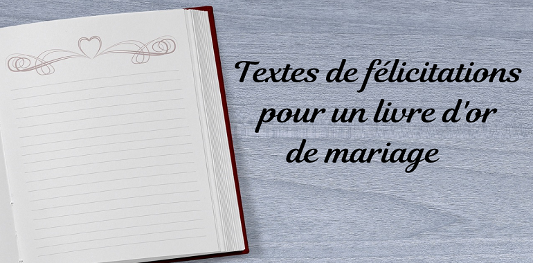 Exemple texte felicitations mariage