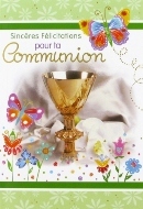 Texte félicitation pour communion privée