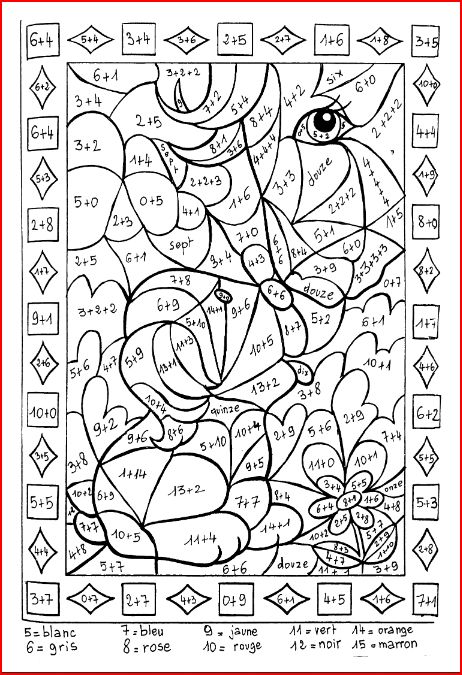 Coloriage magique cycle 3 conjugaison