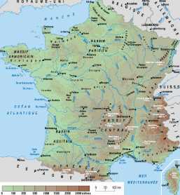 Carte du sud france détaillée