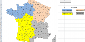 Carte De France Excel