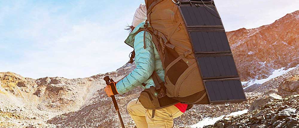 Decathlon chargeur solaire portable