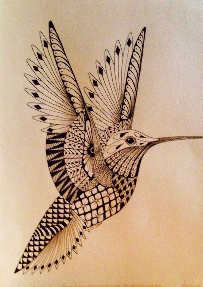 Signification colibri tatouage