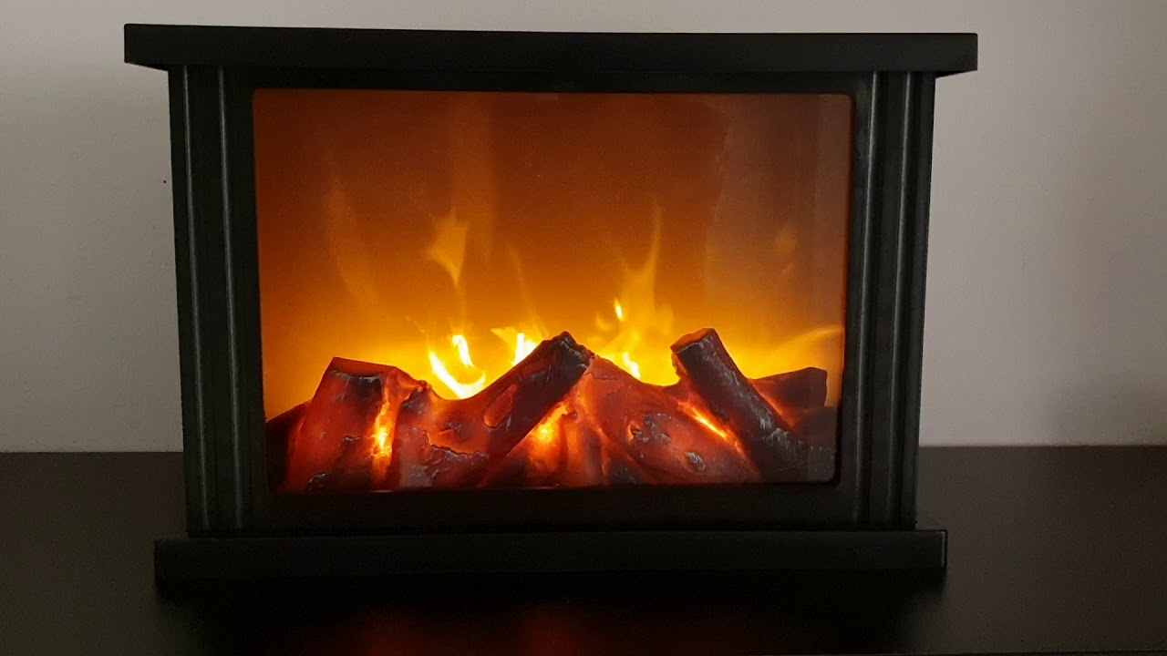 Fausse buche lumineuse