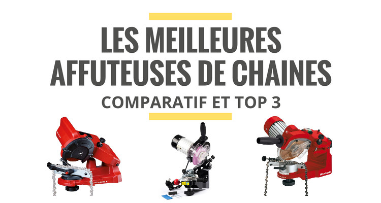 Affuteuse chaine tronconneuse leroy merlin