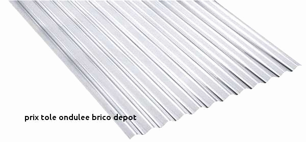 Brico depot tole ondulee transparente