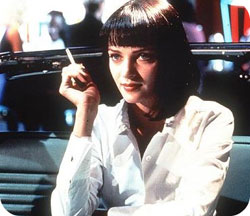 Uma thurman pulp fiction deguisement