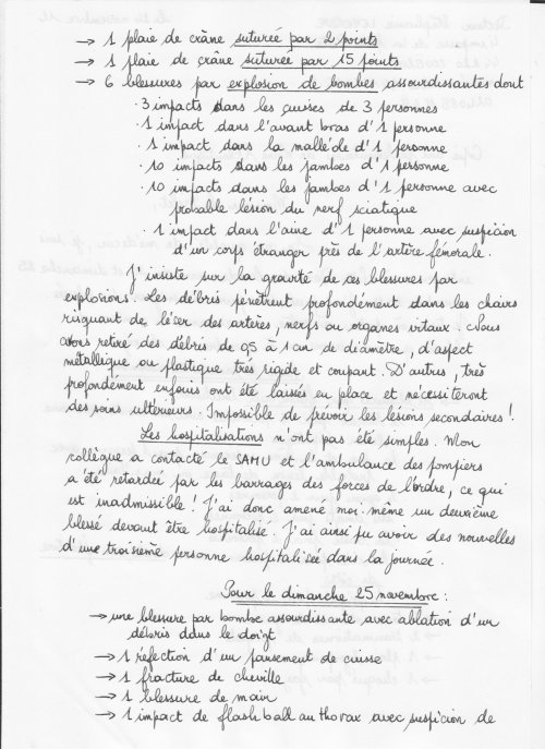 Lettre de doleances exemple