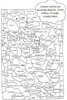 Coloriage magique cm1 conjugaison