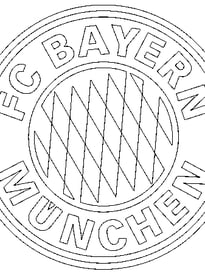 Coloriage de ecusson de foot