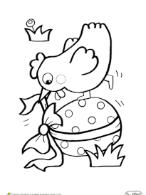 Coloriage magique pâques maternelle