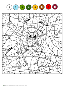 Coloriage magique gratuit cm2