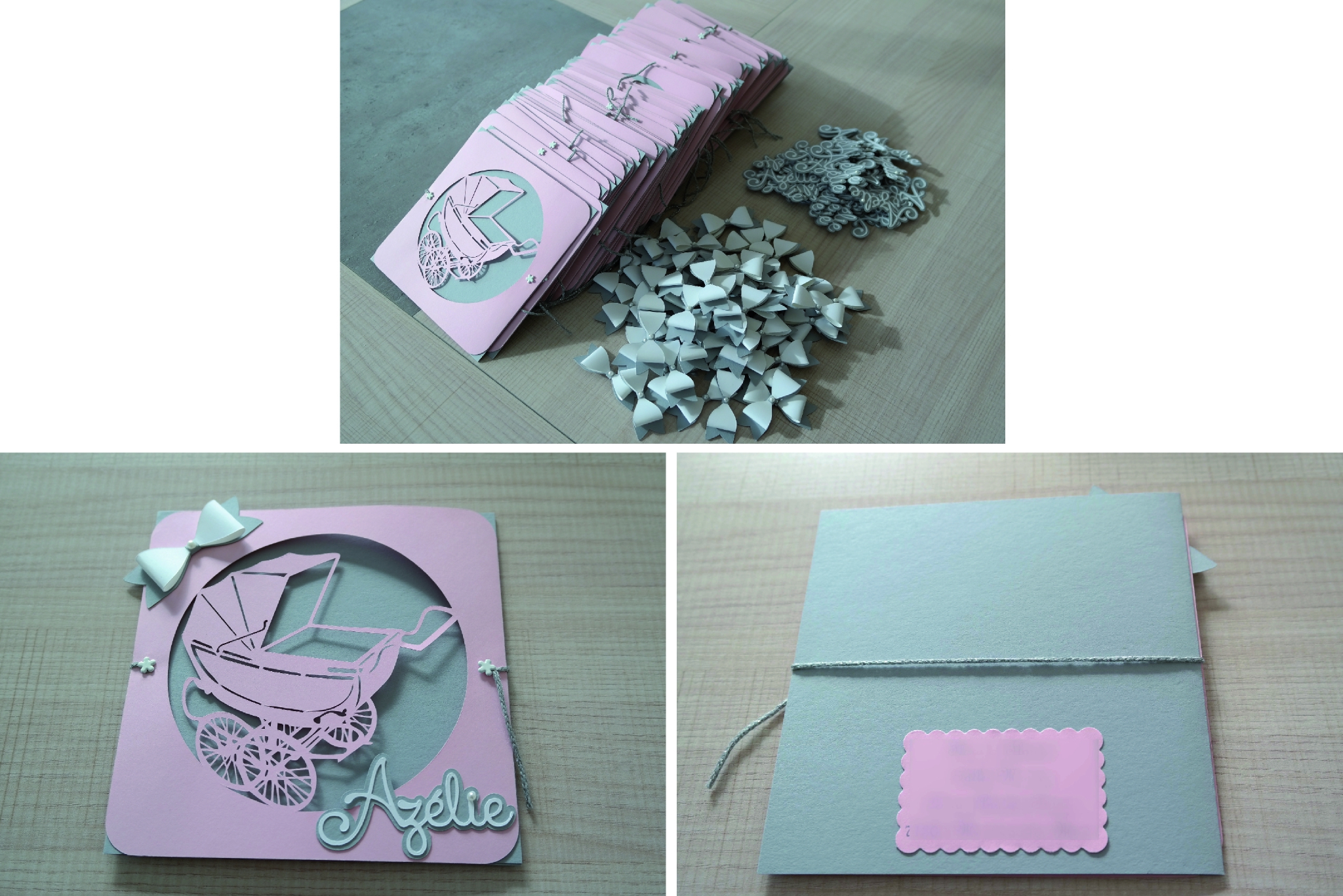 Faire part naissance à fabriquer