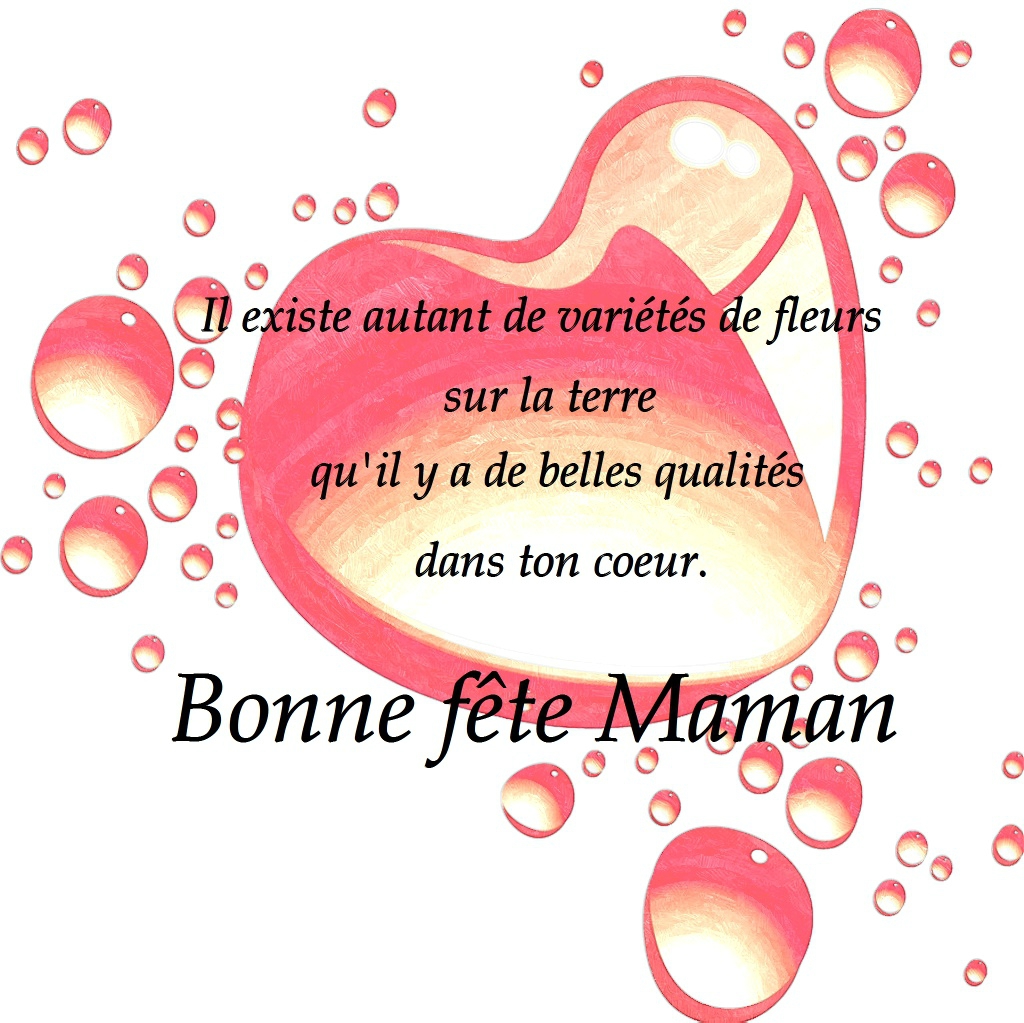 Image gratuite bonne fete maman