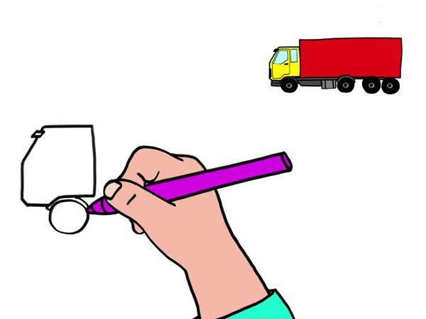 Comment dessiner un camion