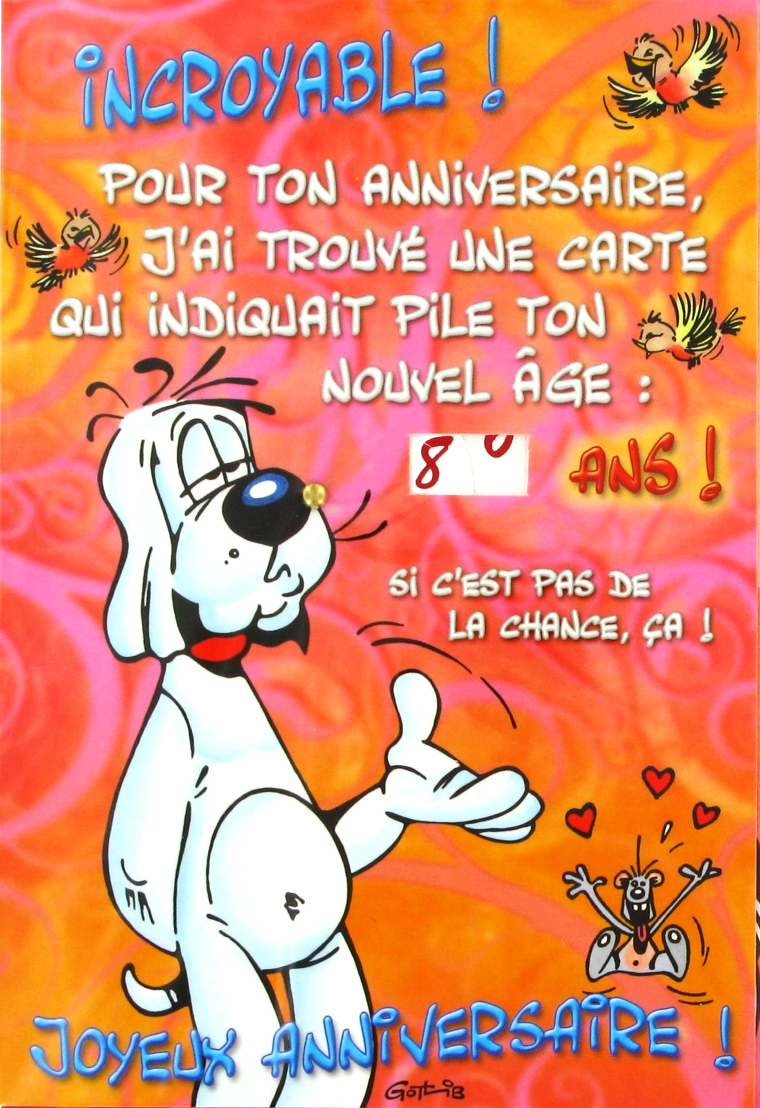 Texte humoristique anniversaire 69 ans