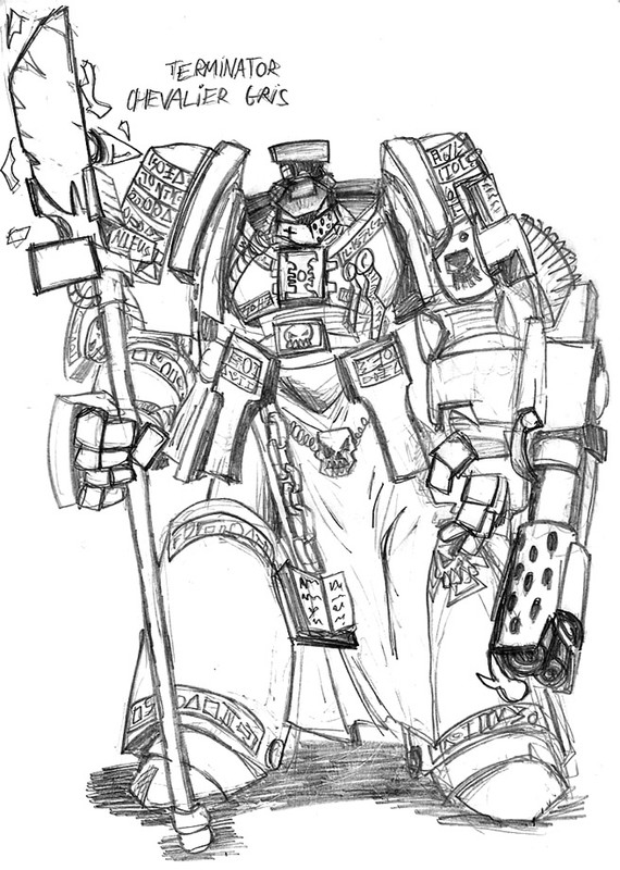 Coloriage warhammer 40000