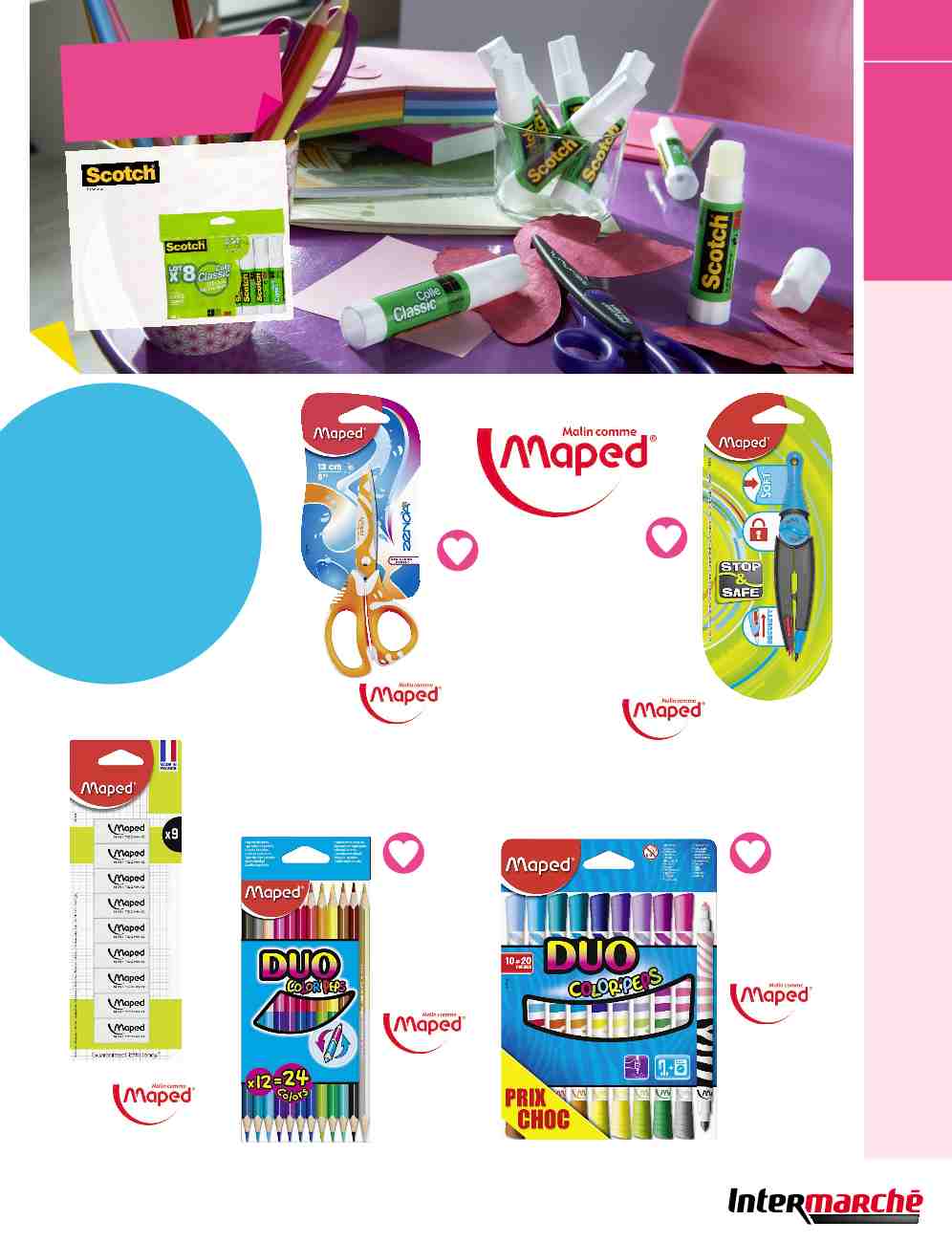 Trousse scolaire intermarché