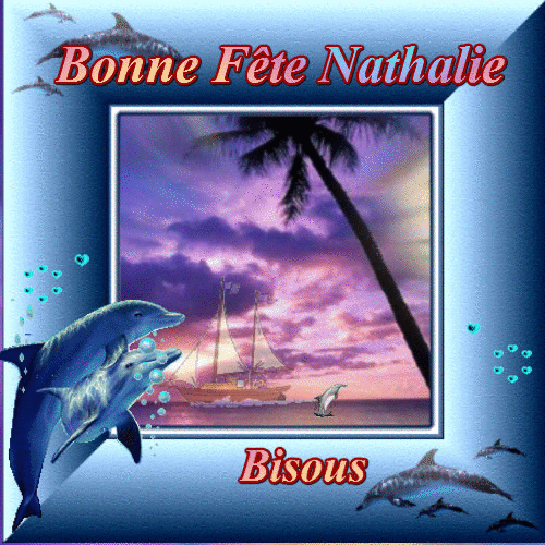 Bonne fete nathalie gif