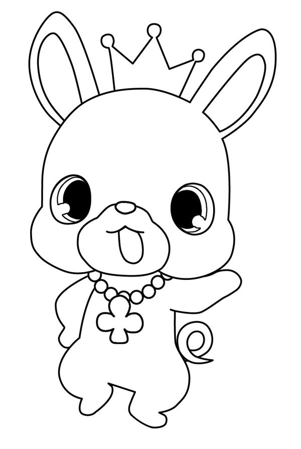 Coloriage de jewelpet