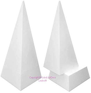 Pyramide en polystyrène pas cher
