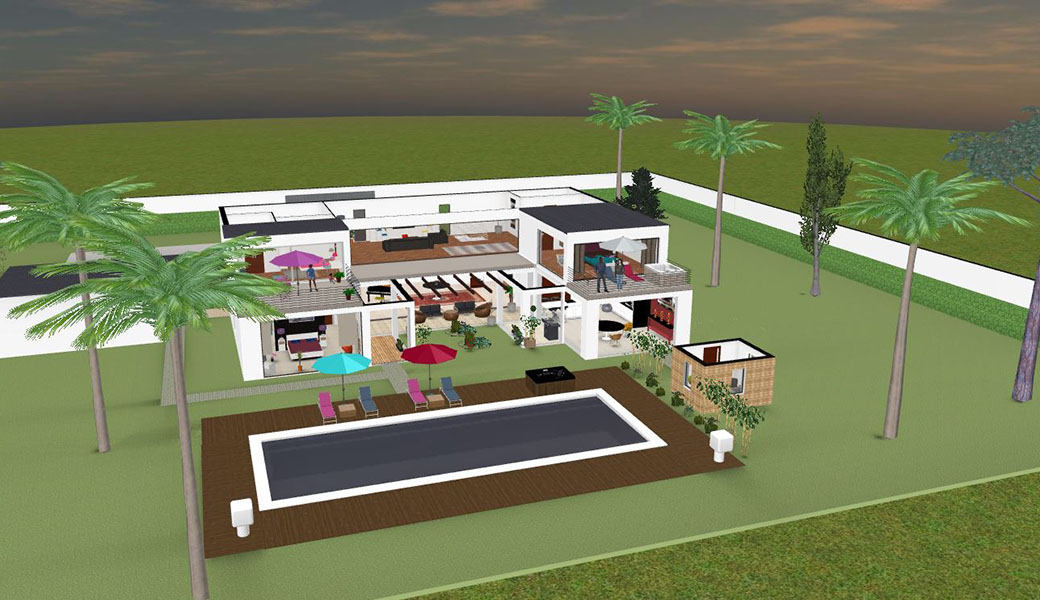 Construis ta maison virtuel