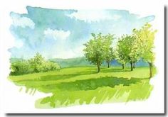 Aquarelle facile gratuit