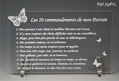 Demande parrain marraine lettre