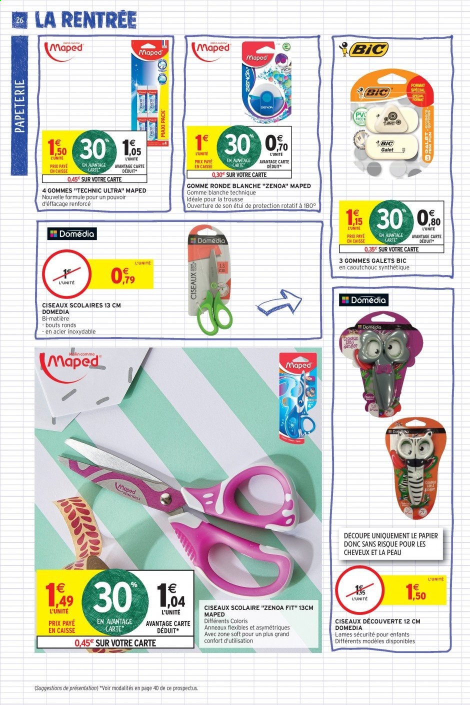 Trousse scolaire intermarché