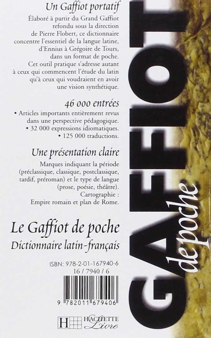 Dictionnaire latin français olivetti