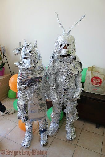 Costume extraterrestre fait maison