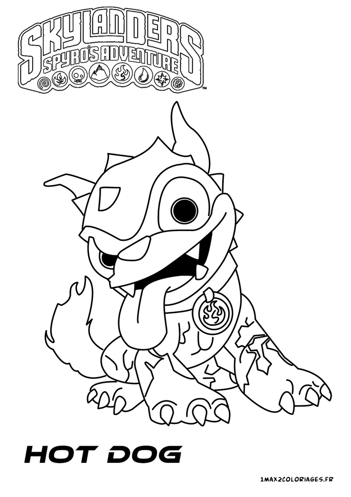 Dessin des skylanders