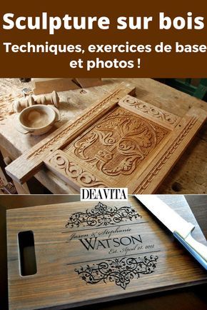 Sculpture sur bois pour les nuls