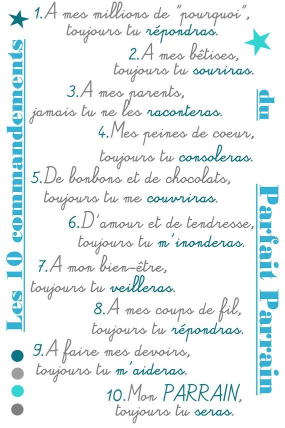 Discours marraine eglise