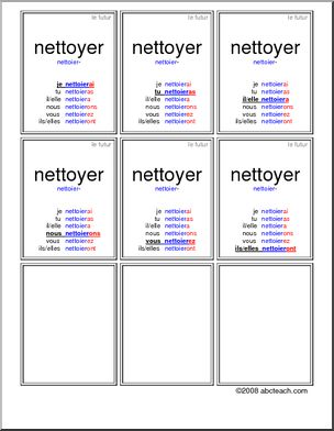 Verbe monter au futur