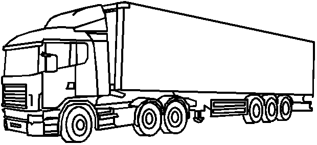 Camion a dessiner